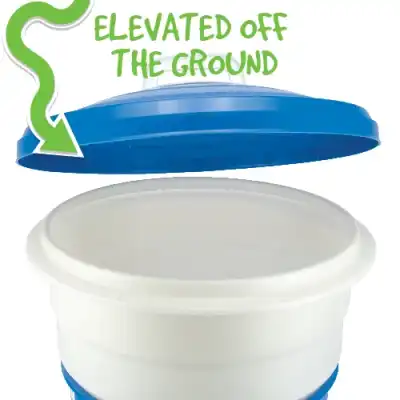 Alternative view of Bainbridge Plastic Poultry Drinker And Stand 30l