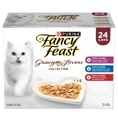 FANCY FEAST GRAVY LOVERS COLLECTION VARIETY 24X85G