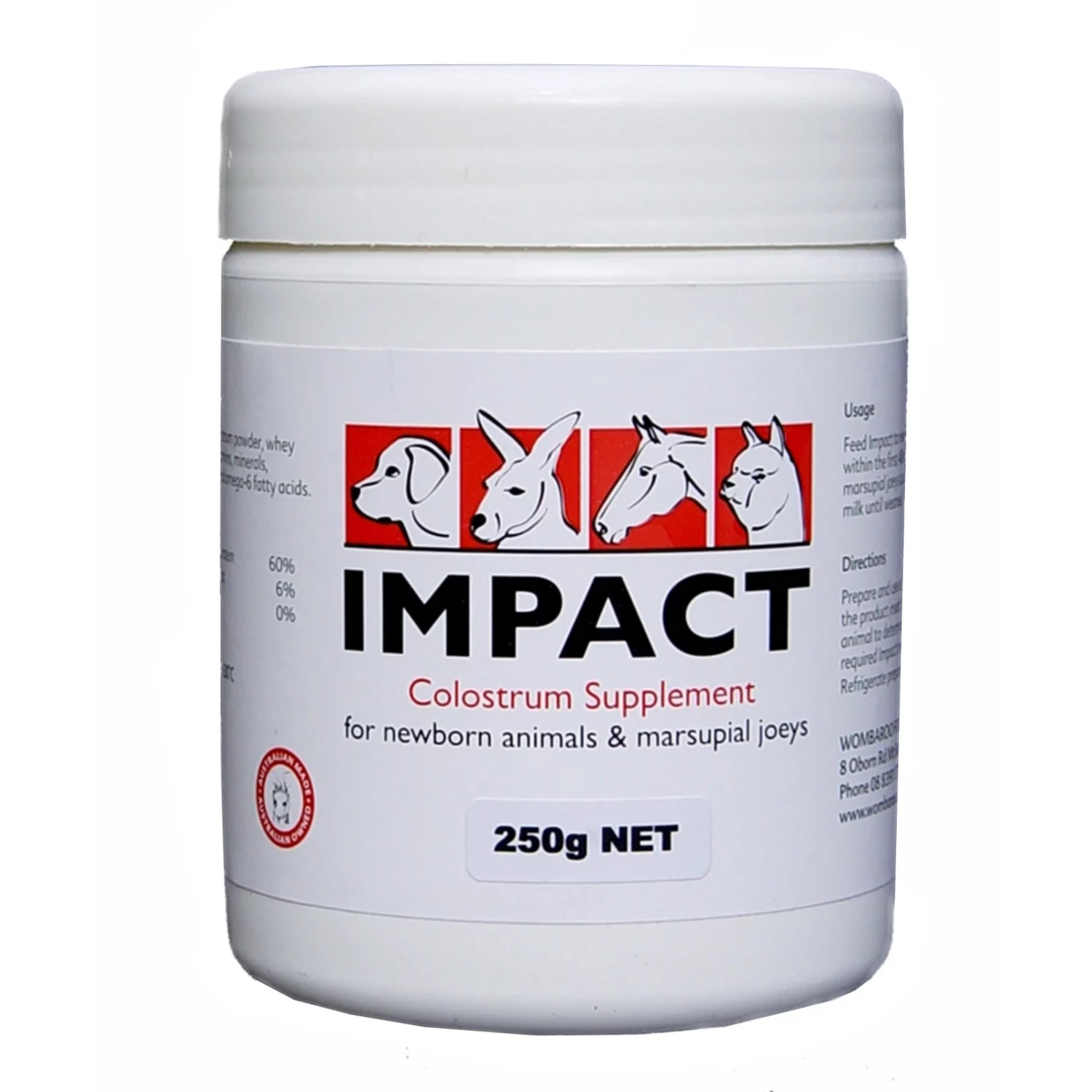 Wombaroo Impact Colostrum 250g