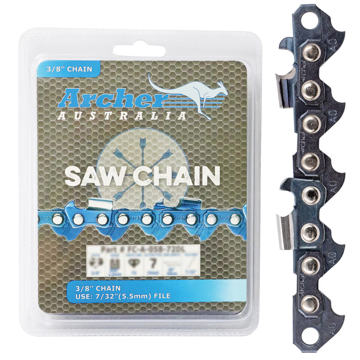 Chain Loop Semi Chisel - 3/8 .058 72DL