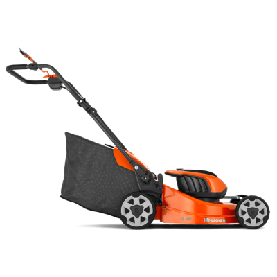 husqvarna lc142i battery lawn mower with battery and charger