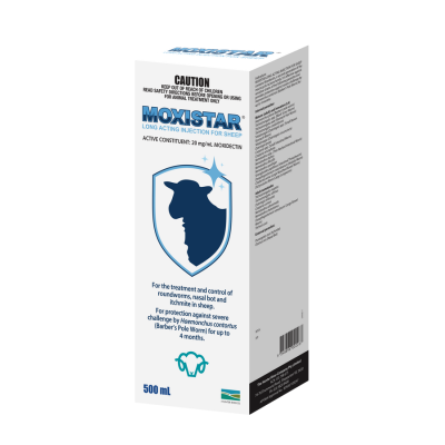 Moxistar LA Inj for SHEEP 500ml