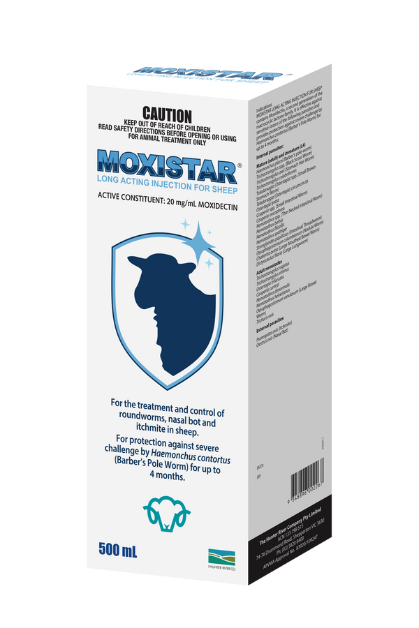Moxistar LA Inj for SHEEP 500ml