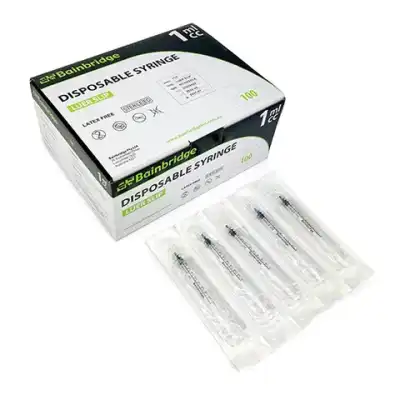 Bainbridge syringe 1ml X 100