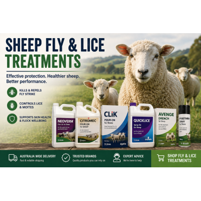 Lice & Blowfly Treatement
