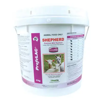 ProfeLAC Shepherd 6kg Bucket lamb and kid milk replacer available at Beaufort Animal Supplies